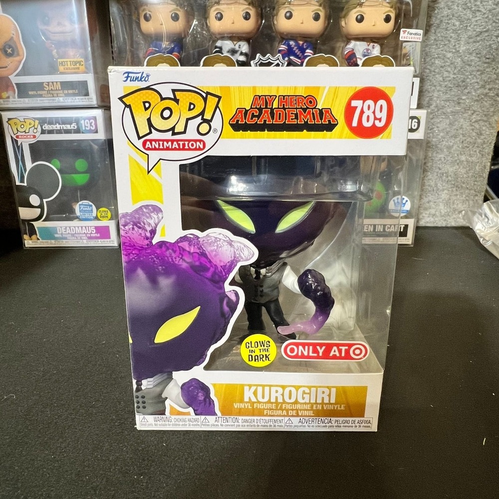 Funko Pop My Hero Academia Kurogiri 789 Glow in the Dark Target Exclusive MHA